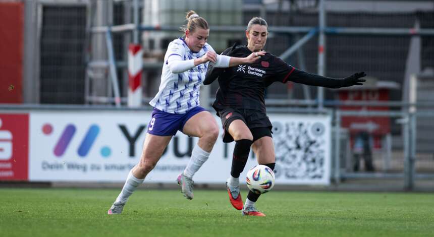Selina Ostermeier von den Bayer 04-Frauen