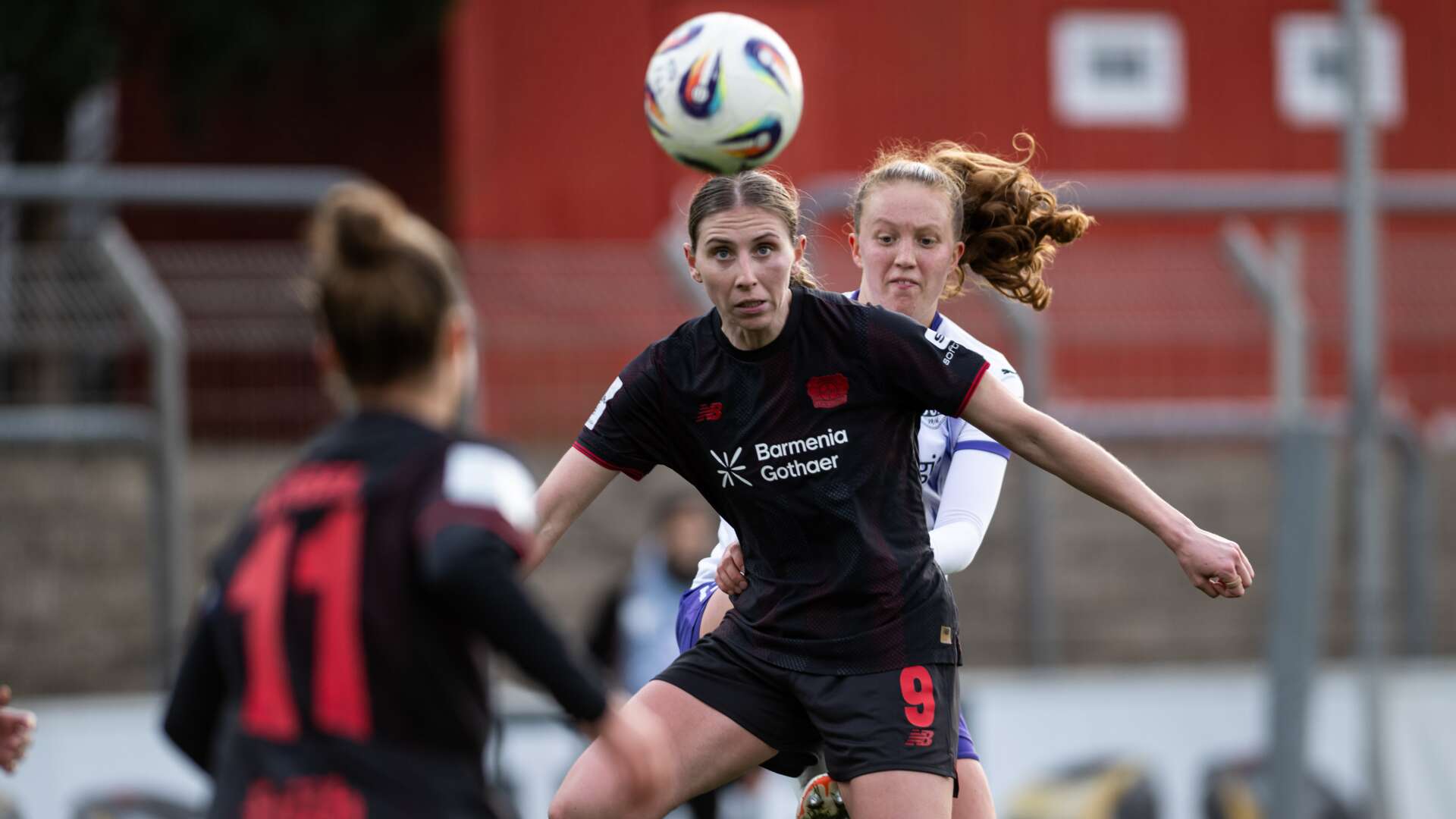 Caroline Kehrer von den Bayer 04-Frauen