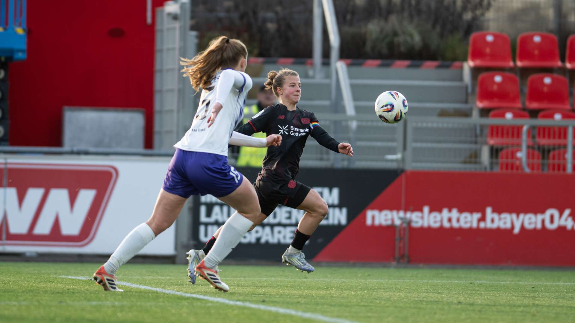 Kristin Kögel von den Bayer 04-Frauen