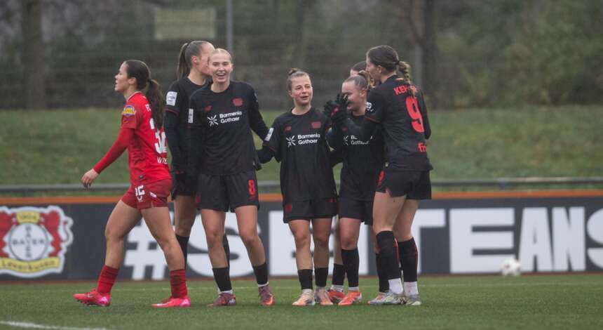 Paulina Bartz beim Torjubel