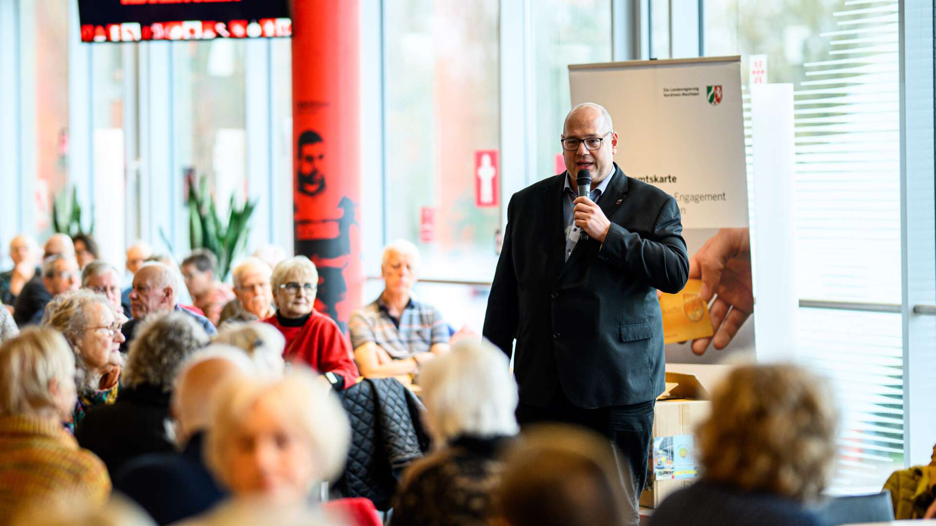 Bürgermeister Stefan Hebbel beim Tag des Ehrenamts