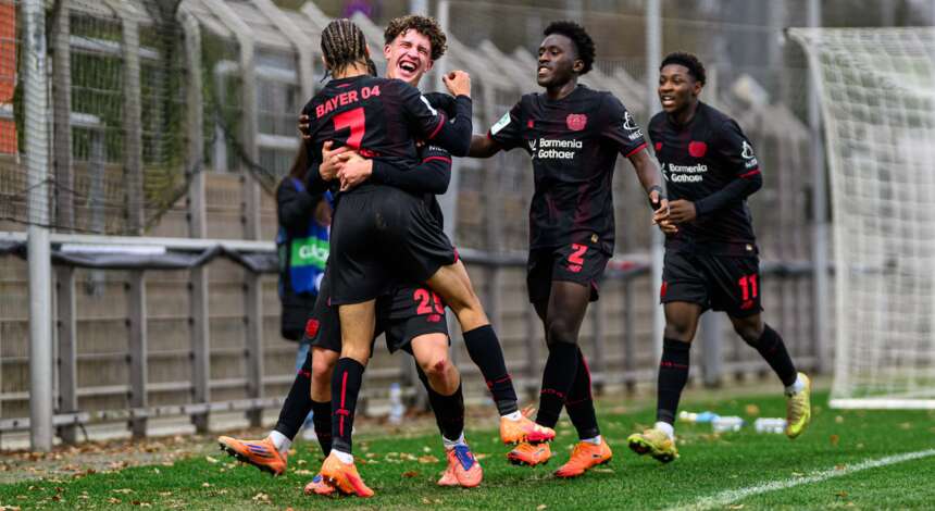 Jubel nach dem 1:0 gegen Newcastle United