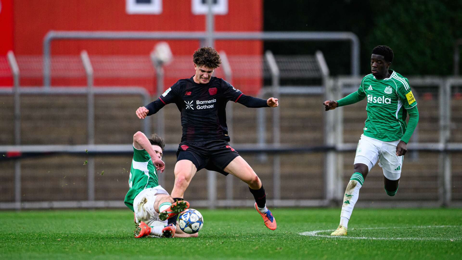 Jonah Berghoff gegen Newcastle United