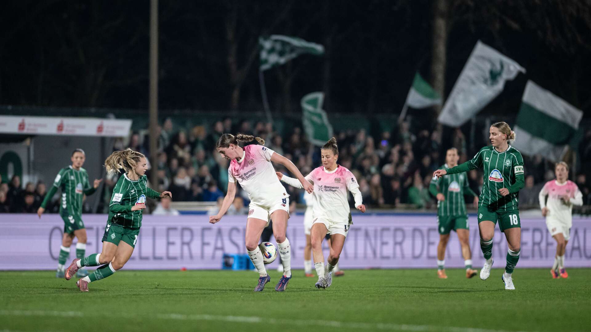 Spielgeschehen im Mittelfeld