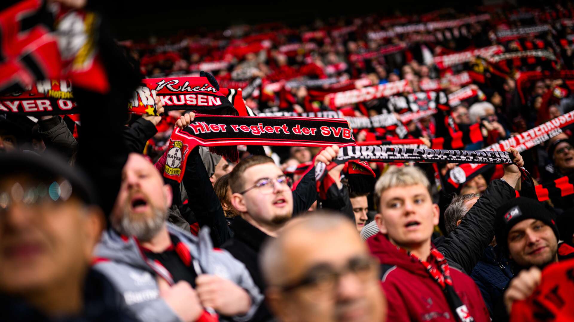 Die Fans der Werkself