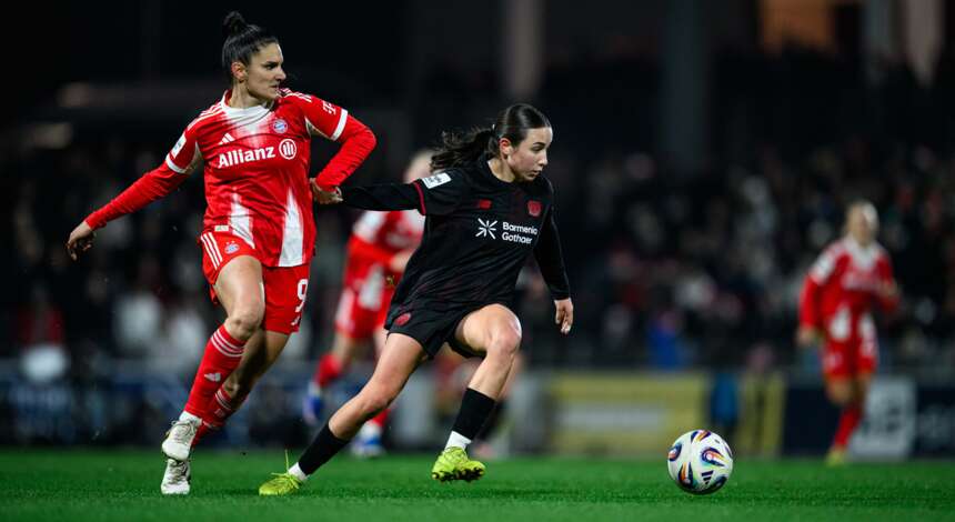 Loreen Bender am Ball