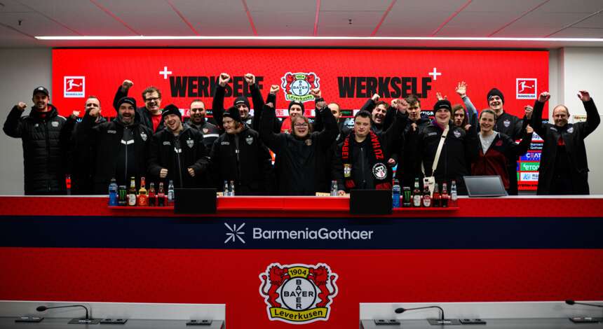 Inklusionsteams von Bayer 04 und dem VfB Stuttgart