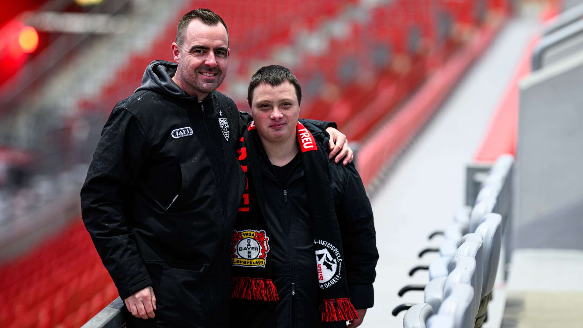 Besuch der VfB-Inklusionsmannschaft bei der Inklusionswerkself