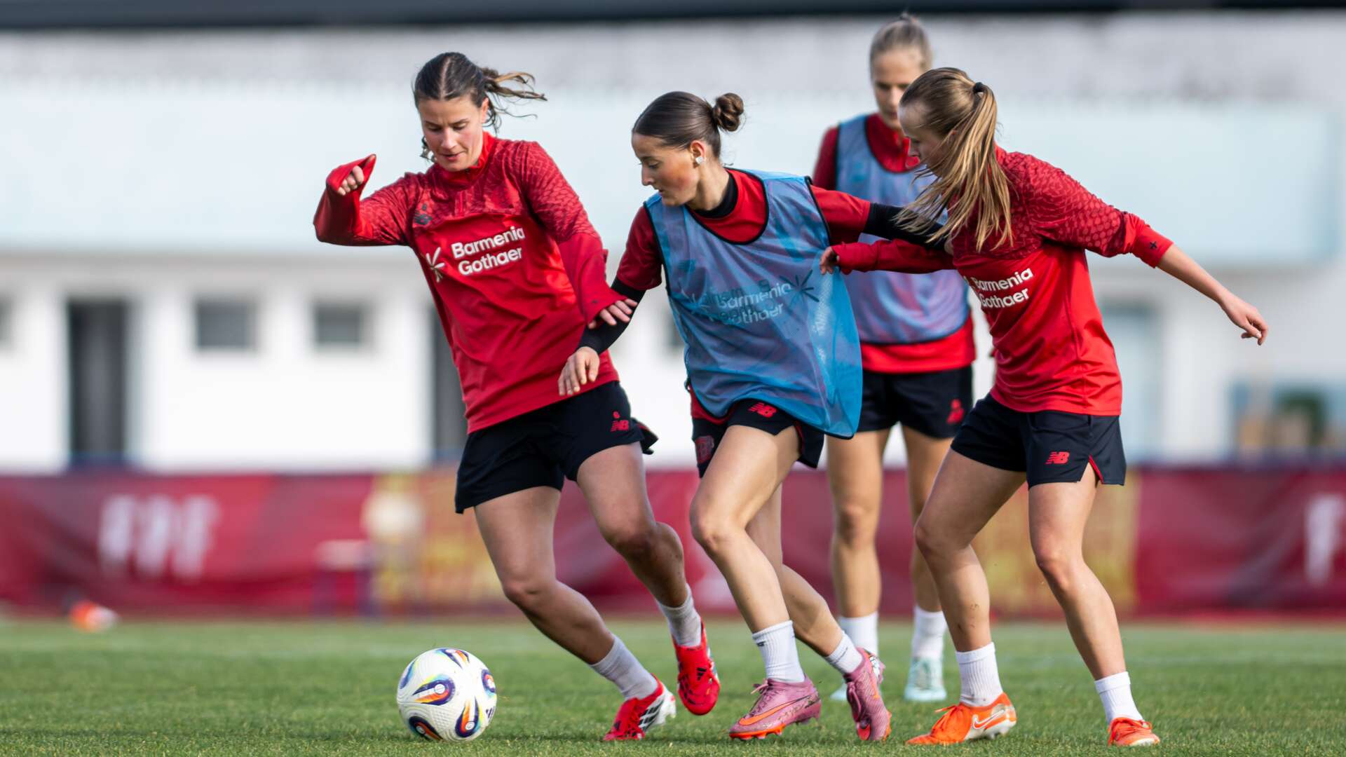 Zweikampf im Training