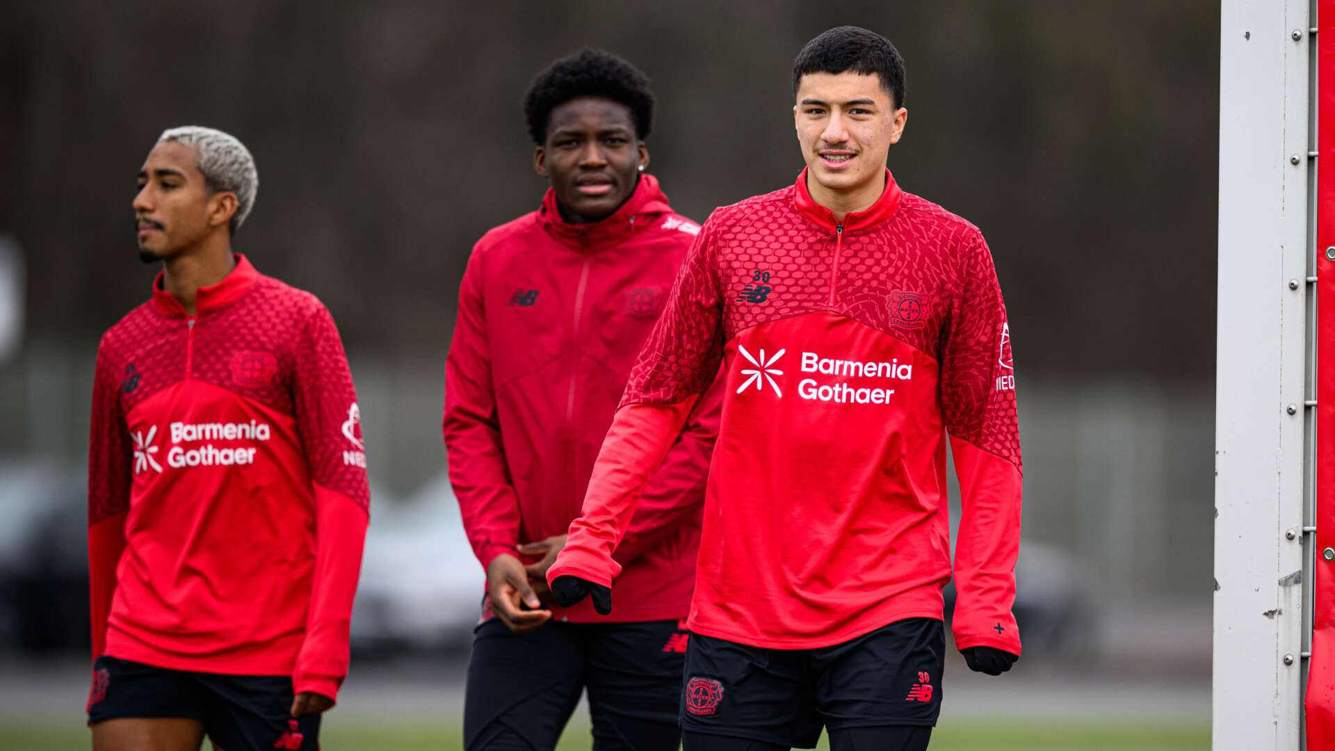 Arthur, Axel Tape und Ibrahim Maza