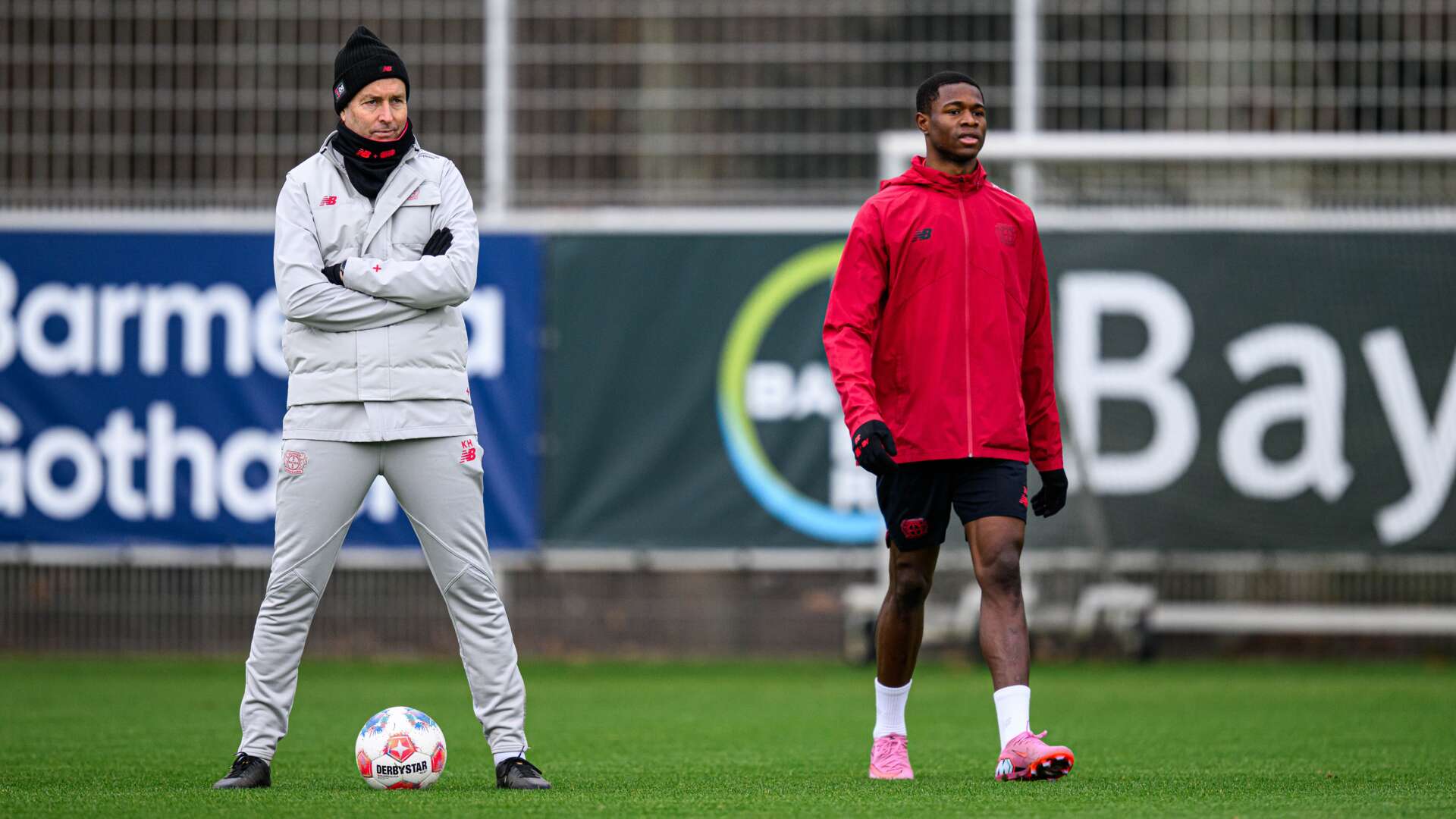 Kasper Hjulmand und Christian Kofane