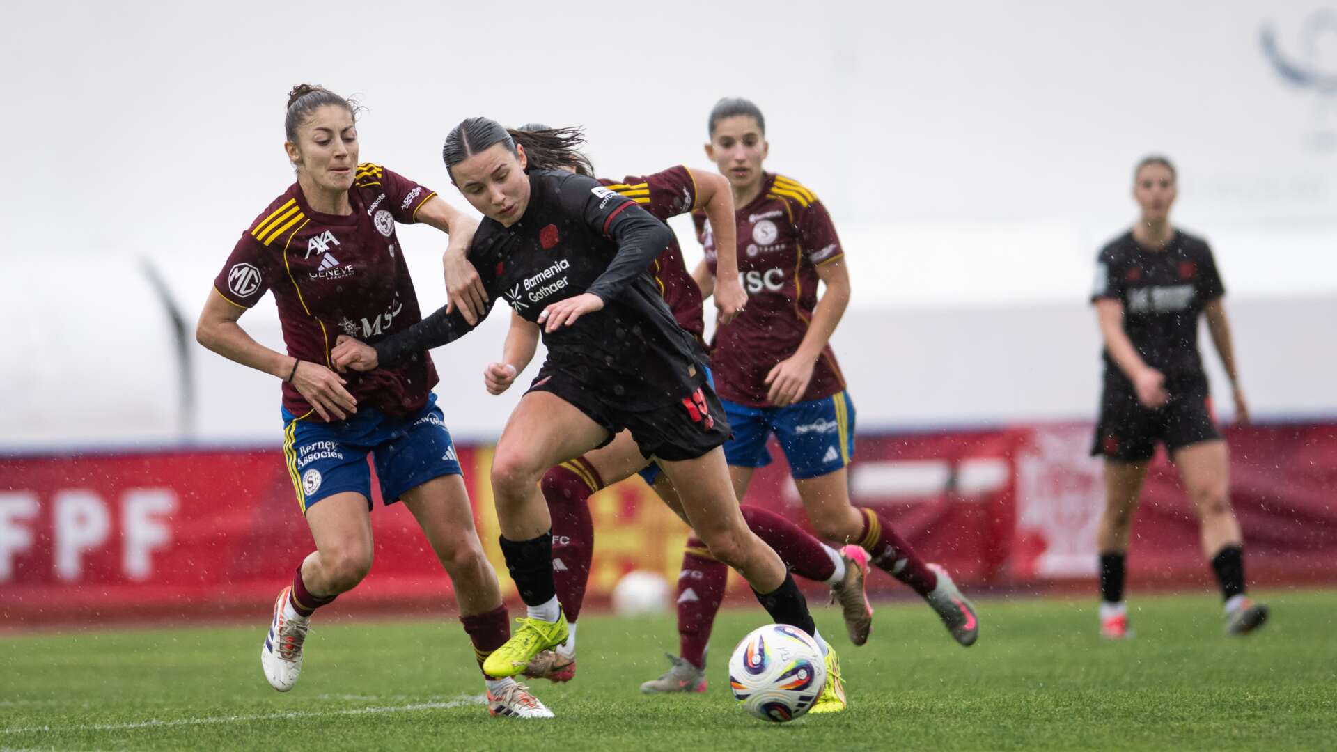 Loreen Bender am Ball