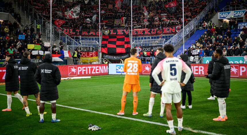 Werkself nach Abpfiff