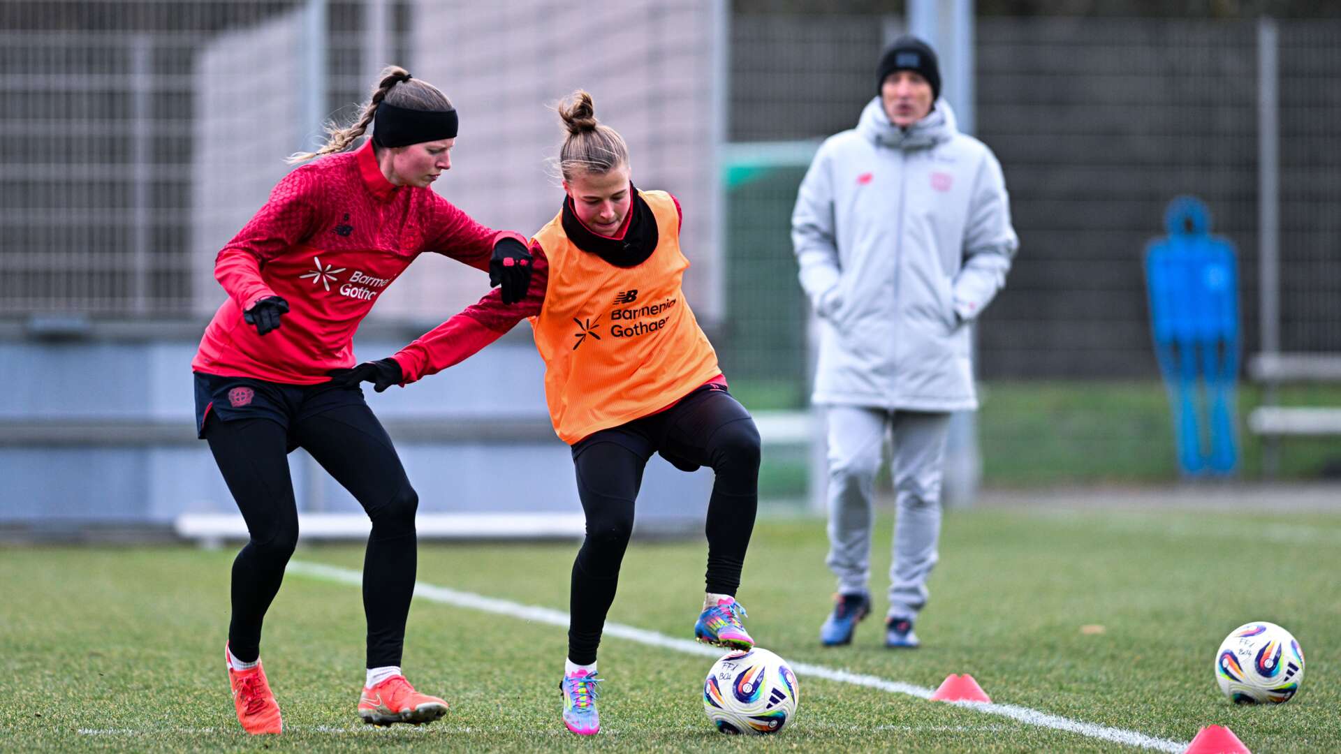 Zweikampf zwischen Claudia Wenger und Kristin Kögel