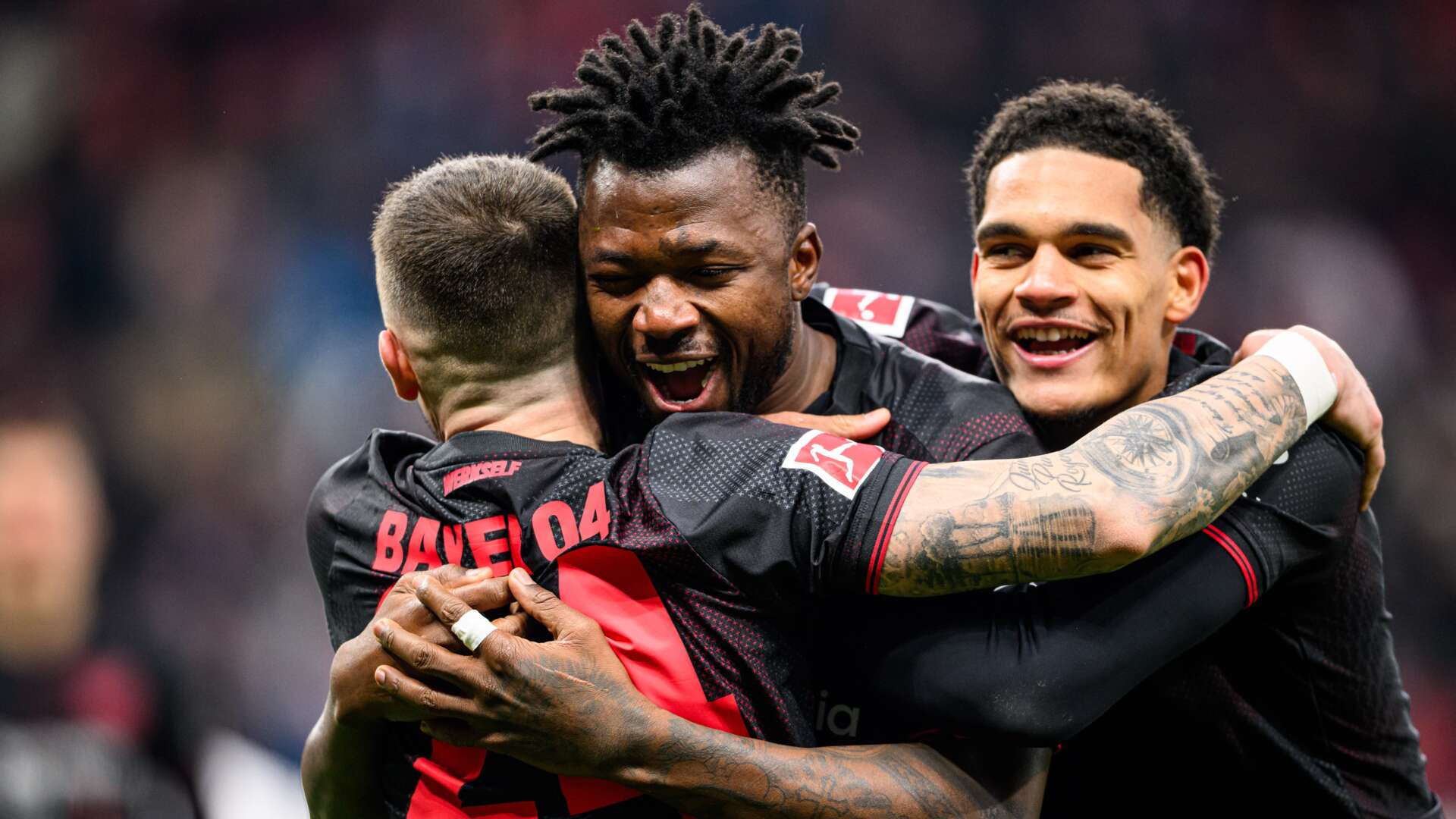 Aleix Garcia, Edmond Tapsoba und Jarell Quansah