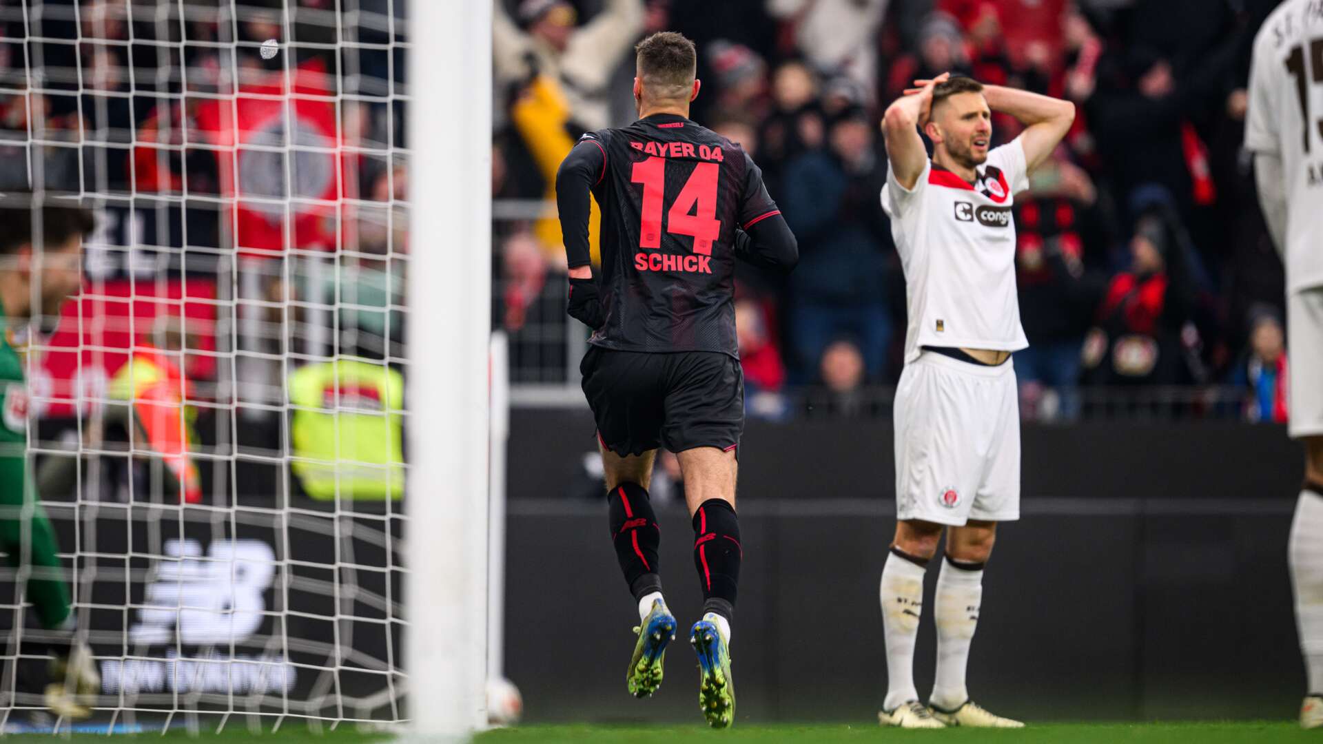 Patrik Schick beim Torjubel