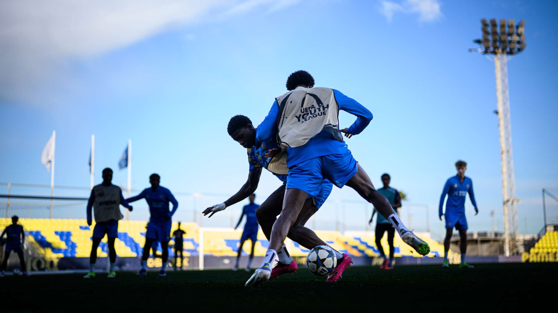 Abschlusstraining vor #VILB04 in der UEFA Youth League
