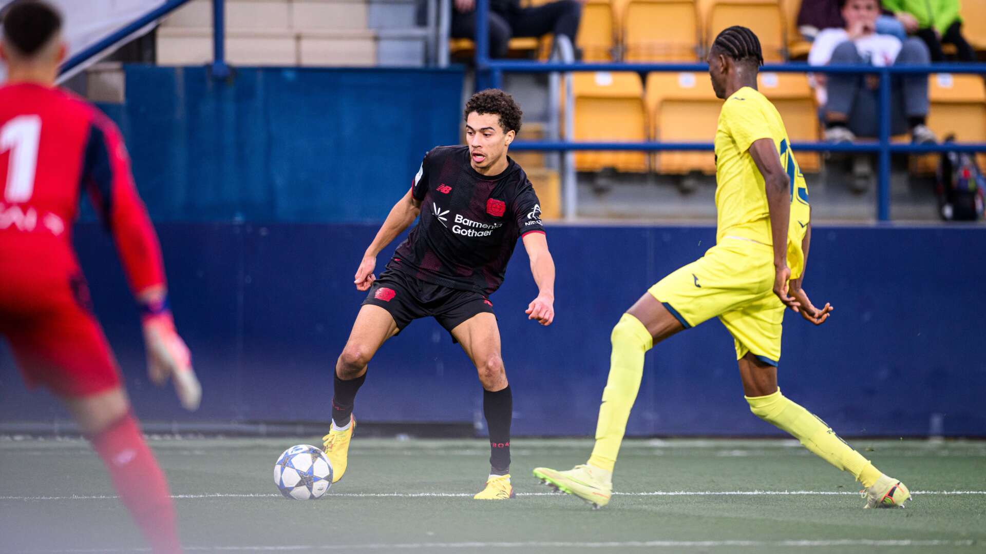 Montrell Culbreath in a one-on-one tussle