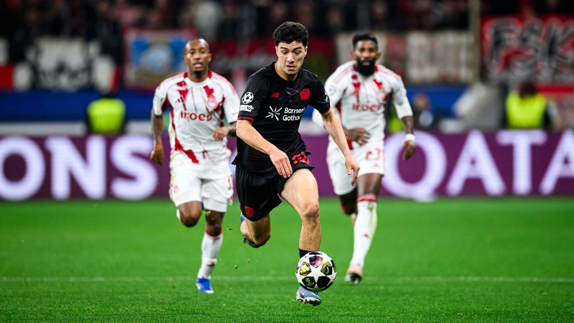 Ibrahim Maza gegen Olympiakos Piräus