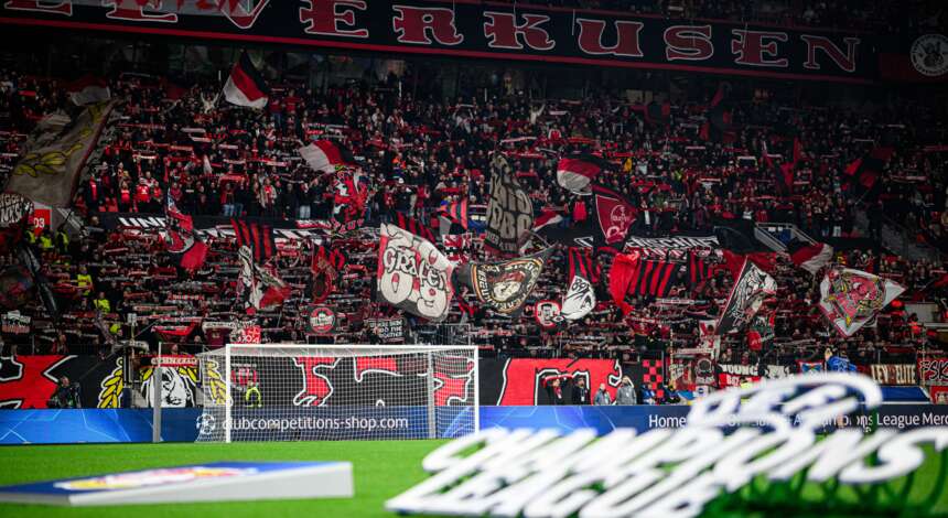 Bayer 04-Fans in der Champions League