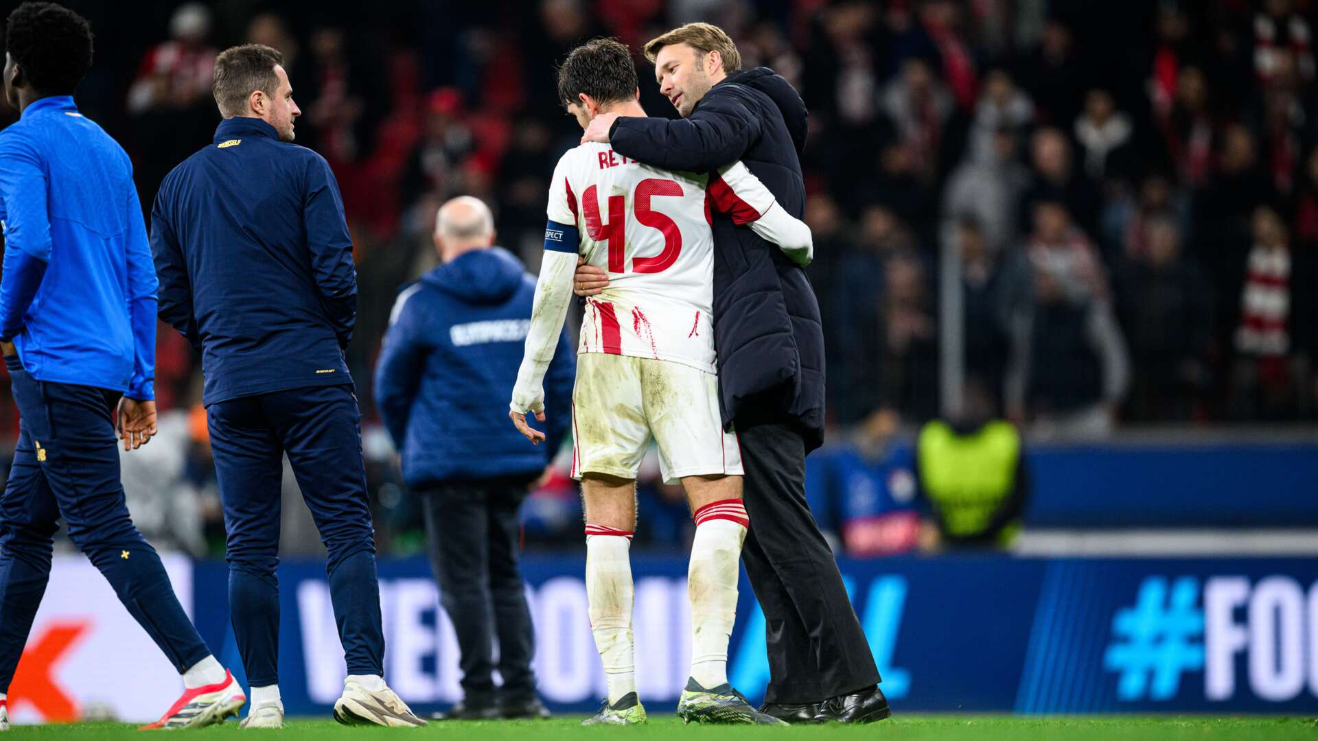 Panagiotis Retsos und Simon Rolfes