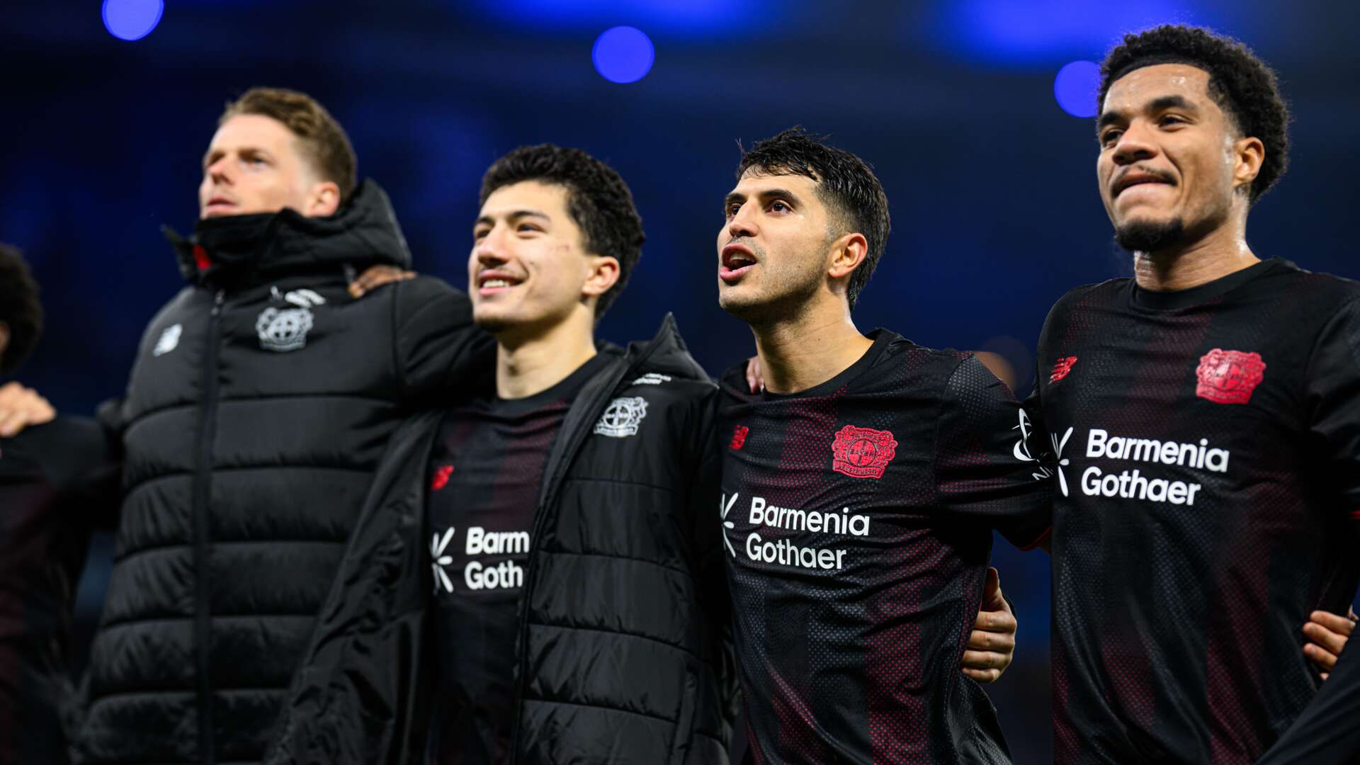 Feiern nach dem Spiel