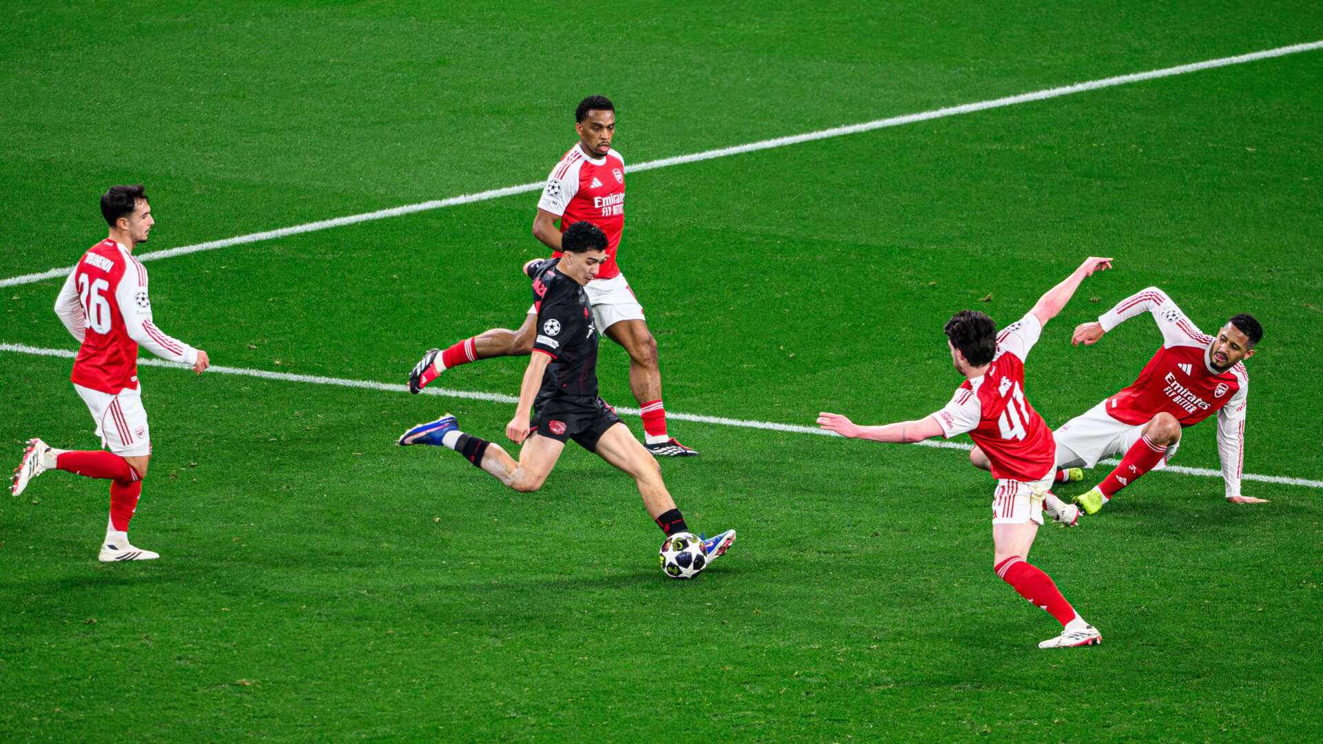 Ibrahim Maza gegen den FC Arsenal
