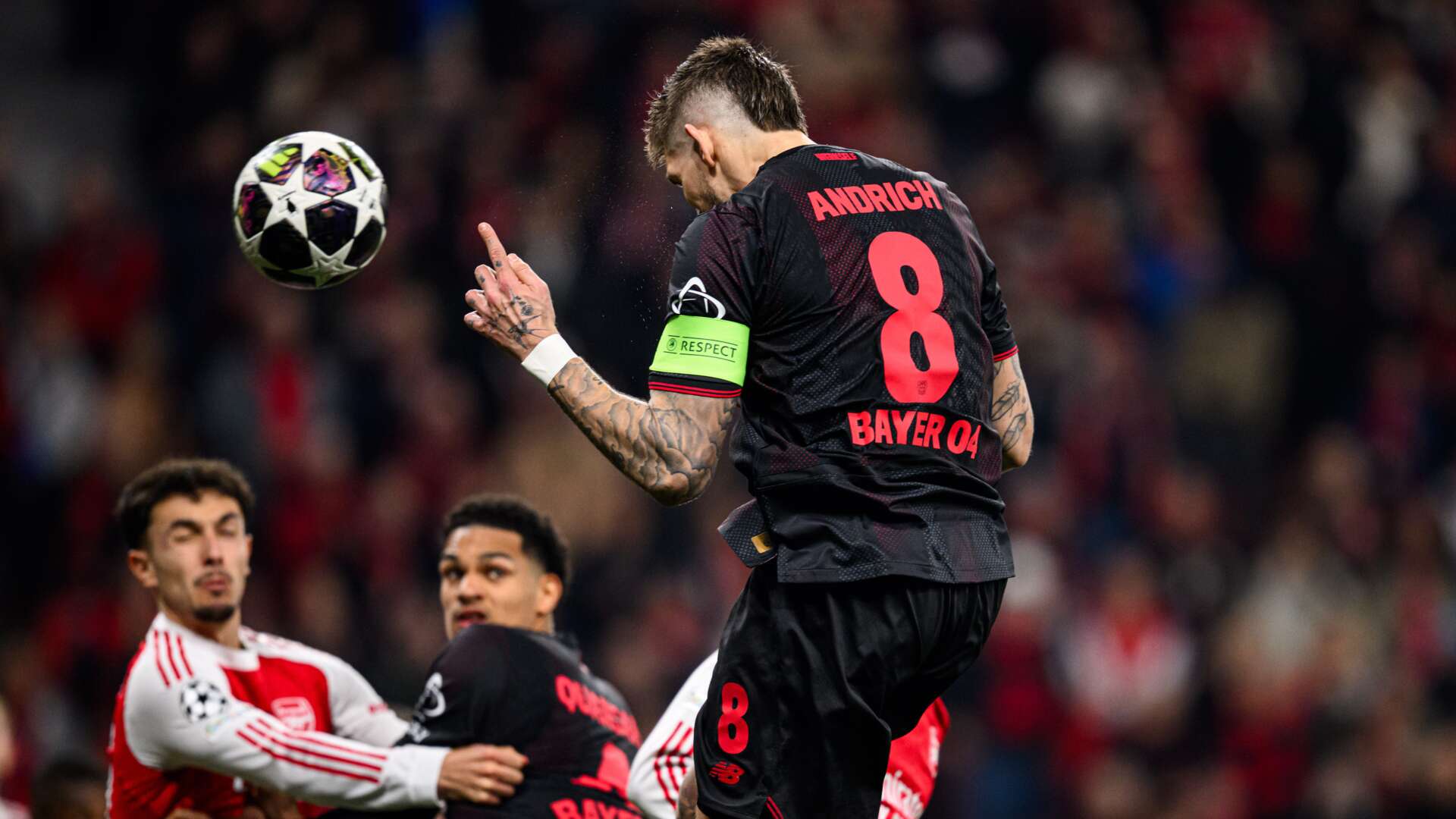 Robert Andrich trifft gegen Arsenal