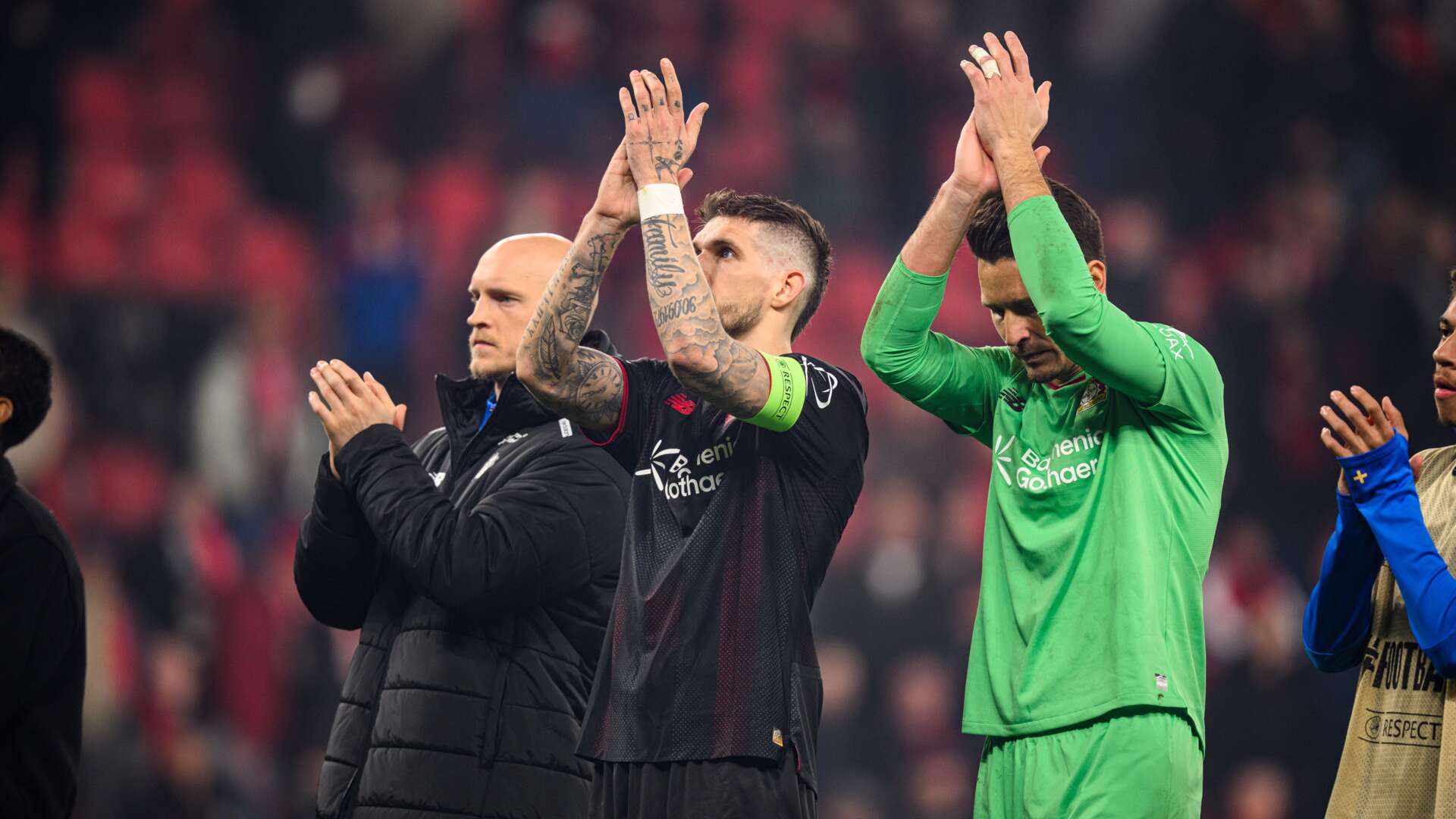 Niklas Lomb, Robert Andrich und Janis Blaswich