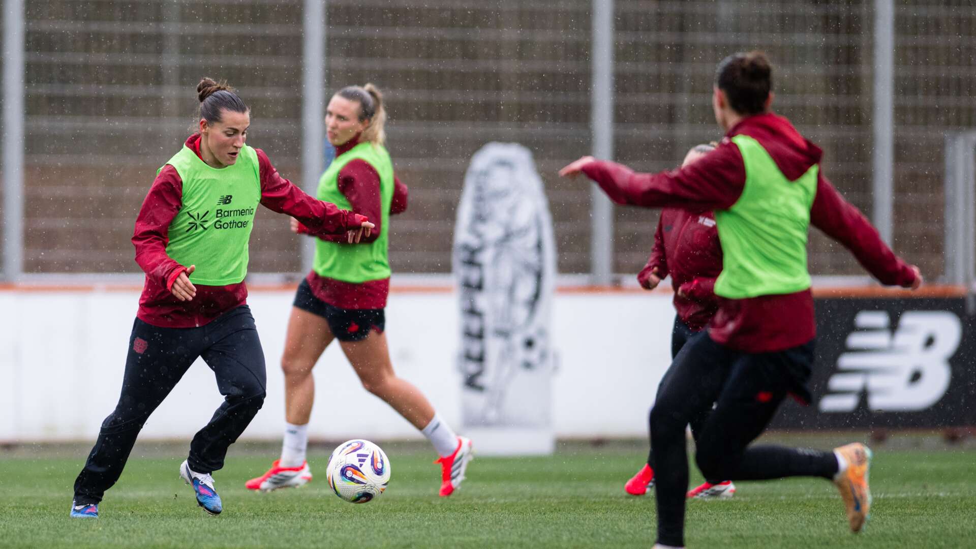 Carlotta Wamser am Ball