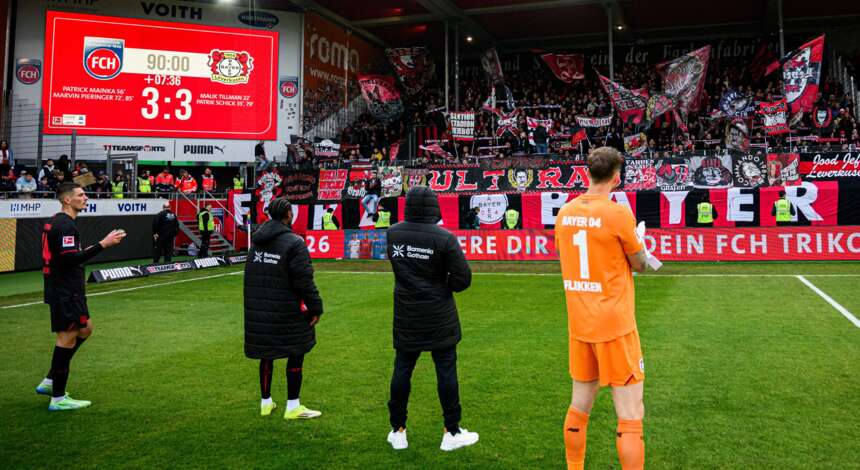 Werkself bedankt sich bei den Fans