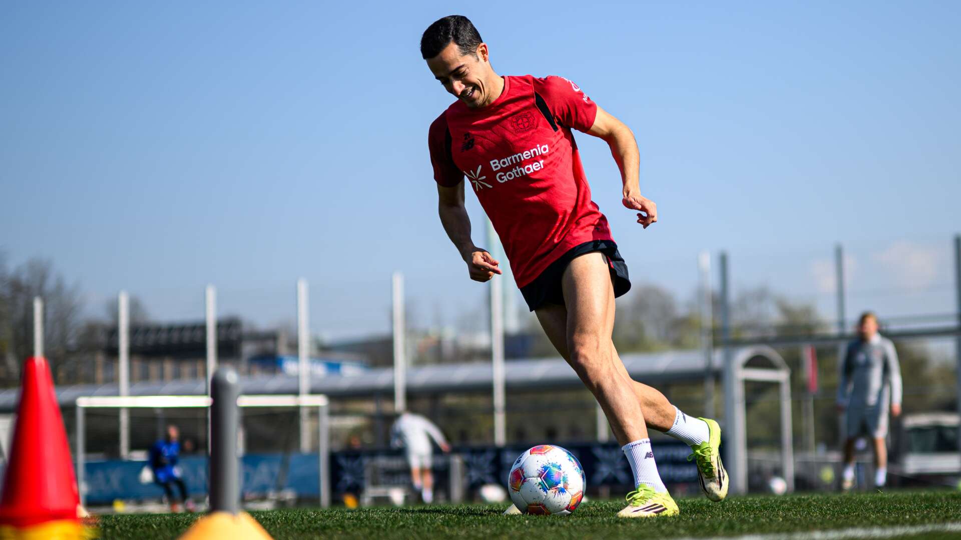 Lucas Vázquez auf dem Trainingsplatz