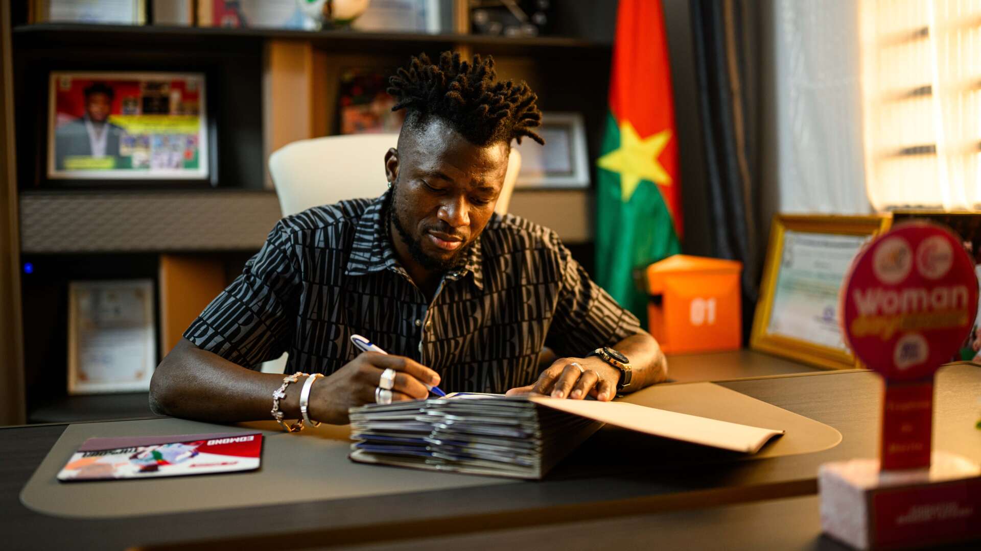 Heimatbesuch bei Edmond Tapsoba in Burkina Faso