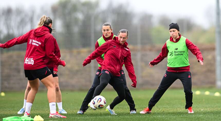 Zweikampf im Training