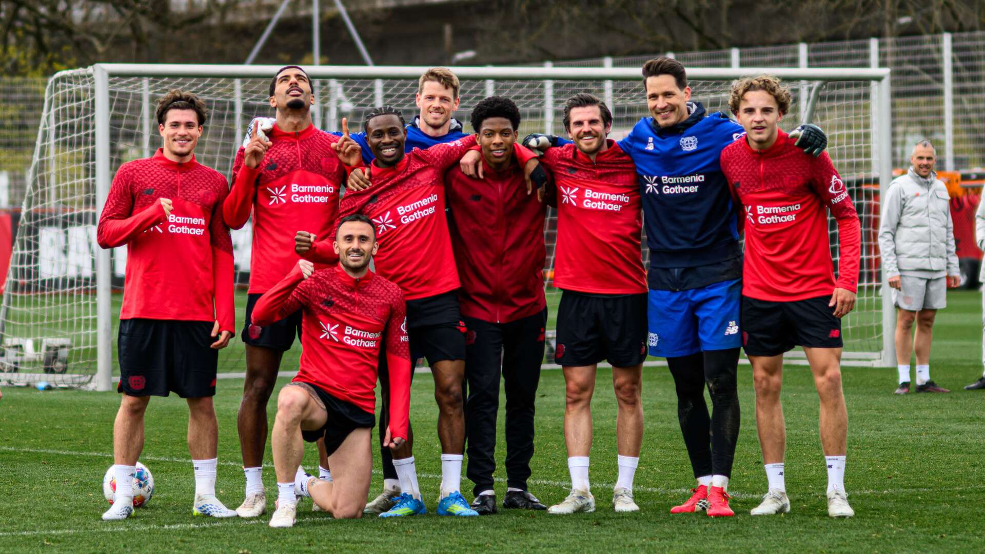 Omlin und Co. im Training