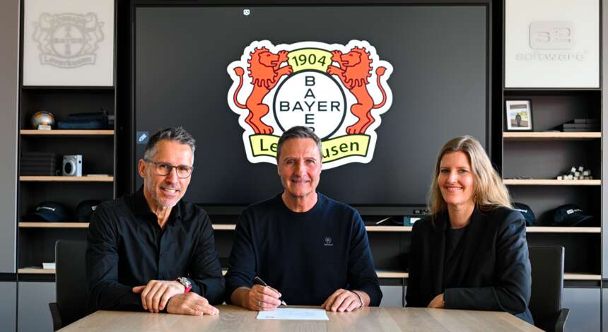 Thomas Eichin, Achim Feifel und Linda Schöttler