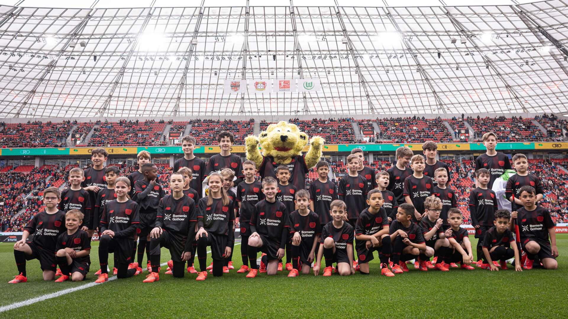 Einlaufkinder bei #B04WOB