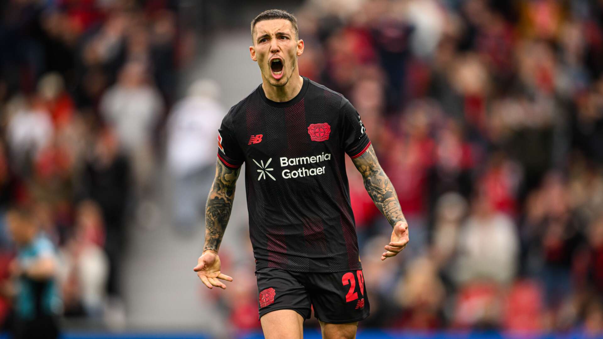 Alejandro Grimaldo beim Torjubel