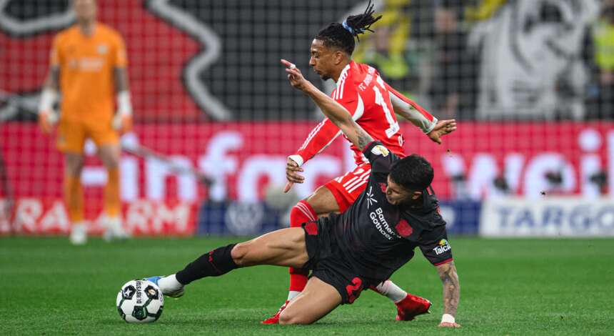 Exequiel Palacios gegen Michael Olise