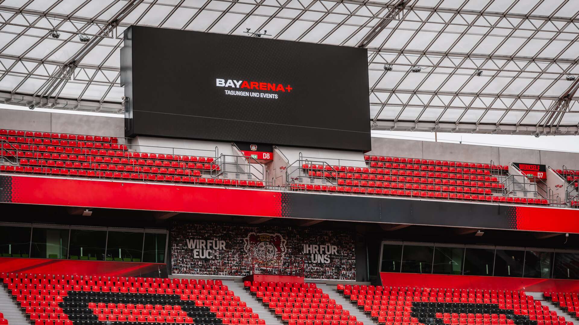 Pantalla del BayArena