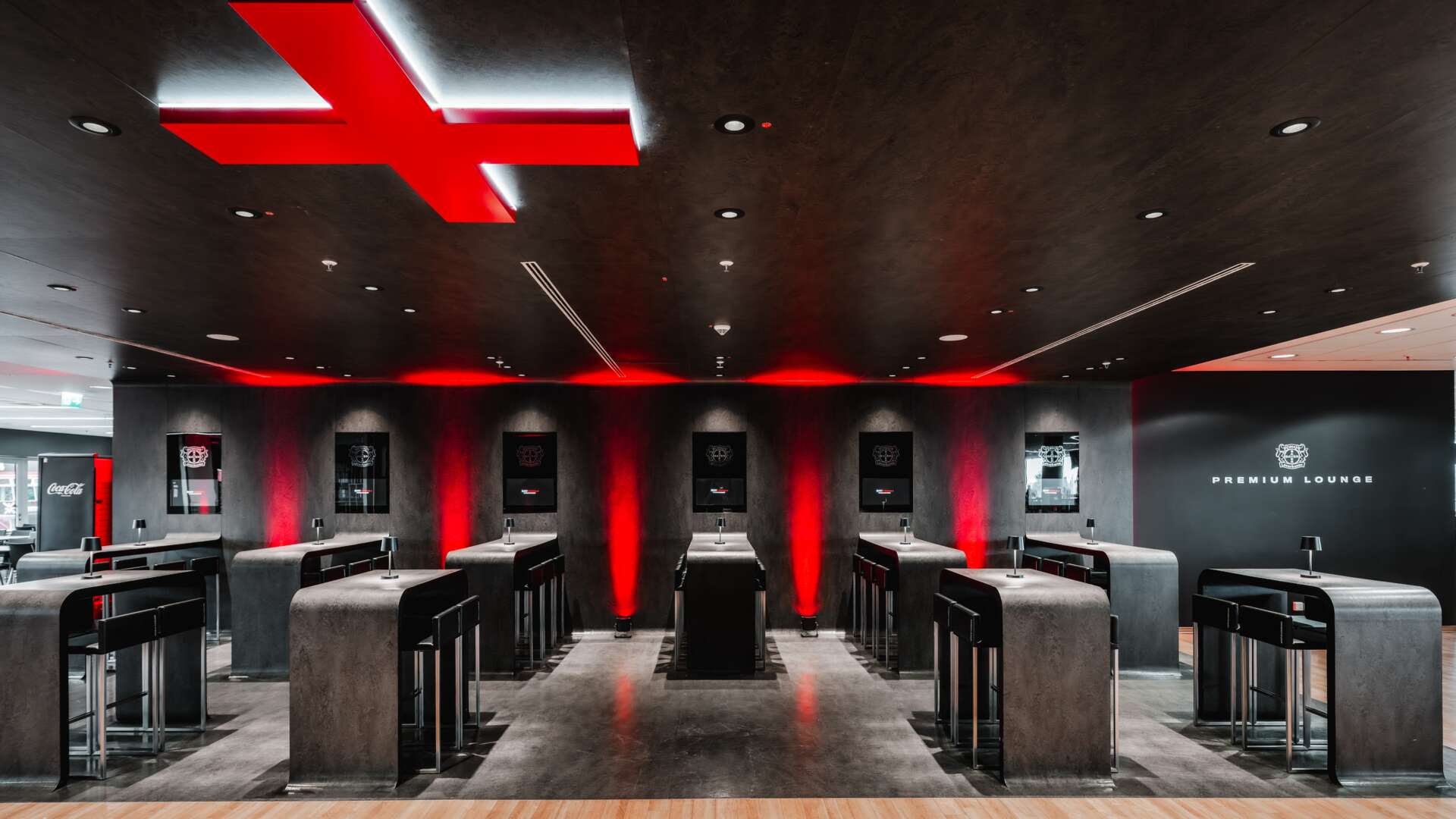 Das Auge in der Premium-Lounge