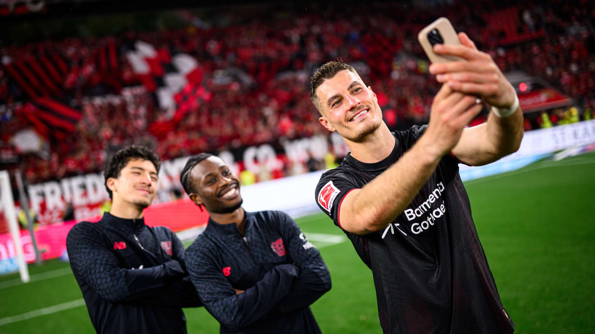 Ibrahim Maza, Nathan Tella und Patrik Schick