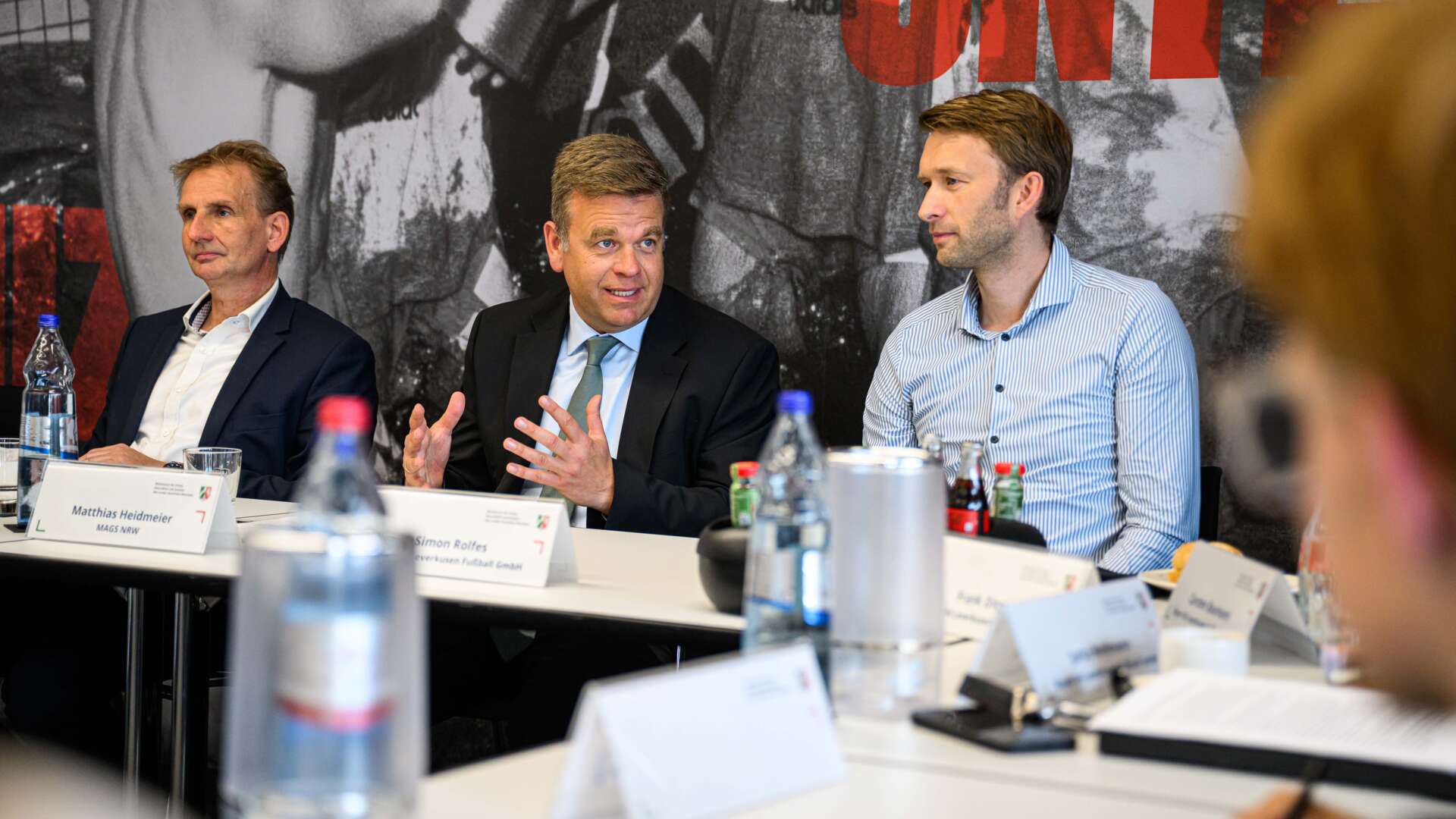 „Stadiontalk“ in der BayArena
