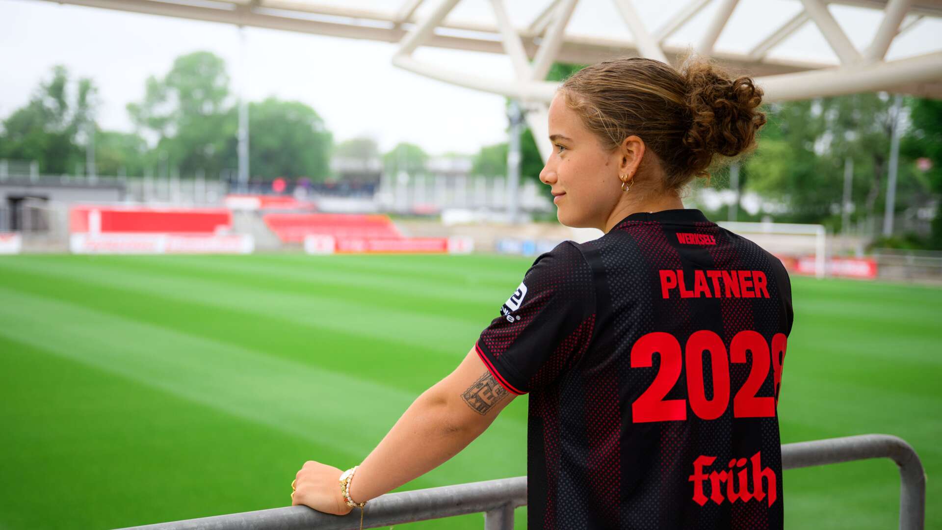Paulina Platner im Ulrich-Haberland-Stadion