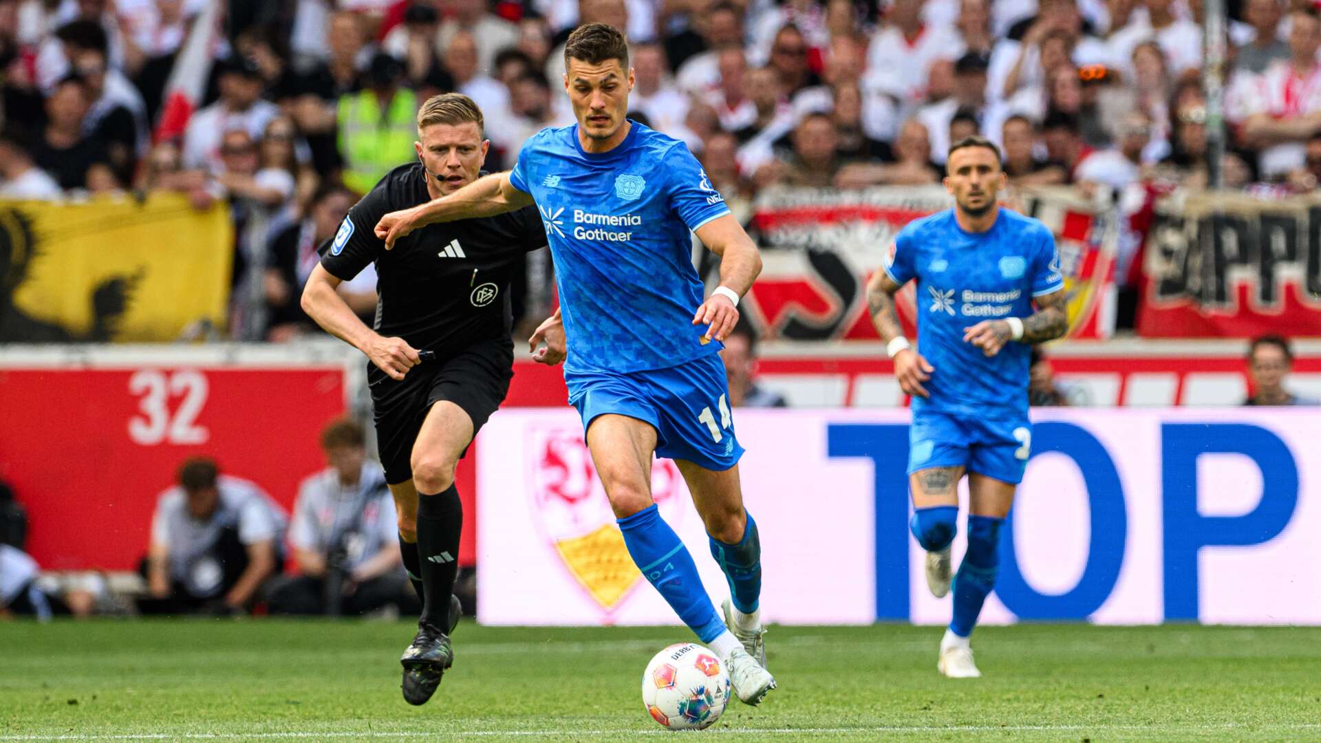 Patrik Schick in Stuttgart auf dem Vormarsch