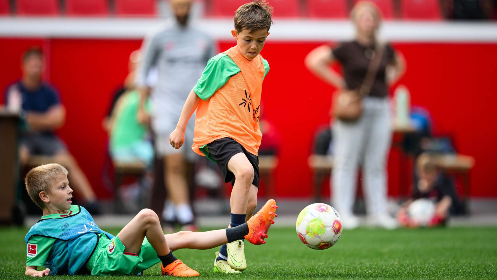 Bayer 04-Fußballschule in der BayArena