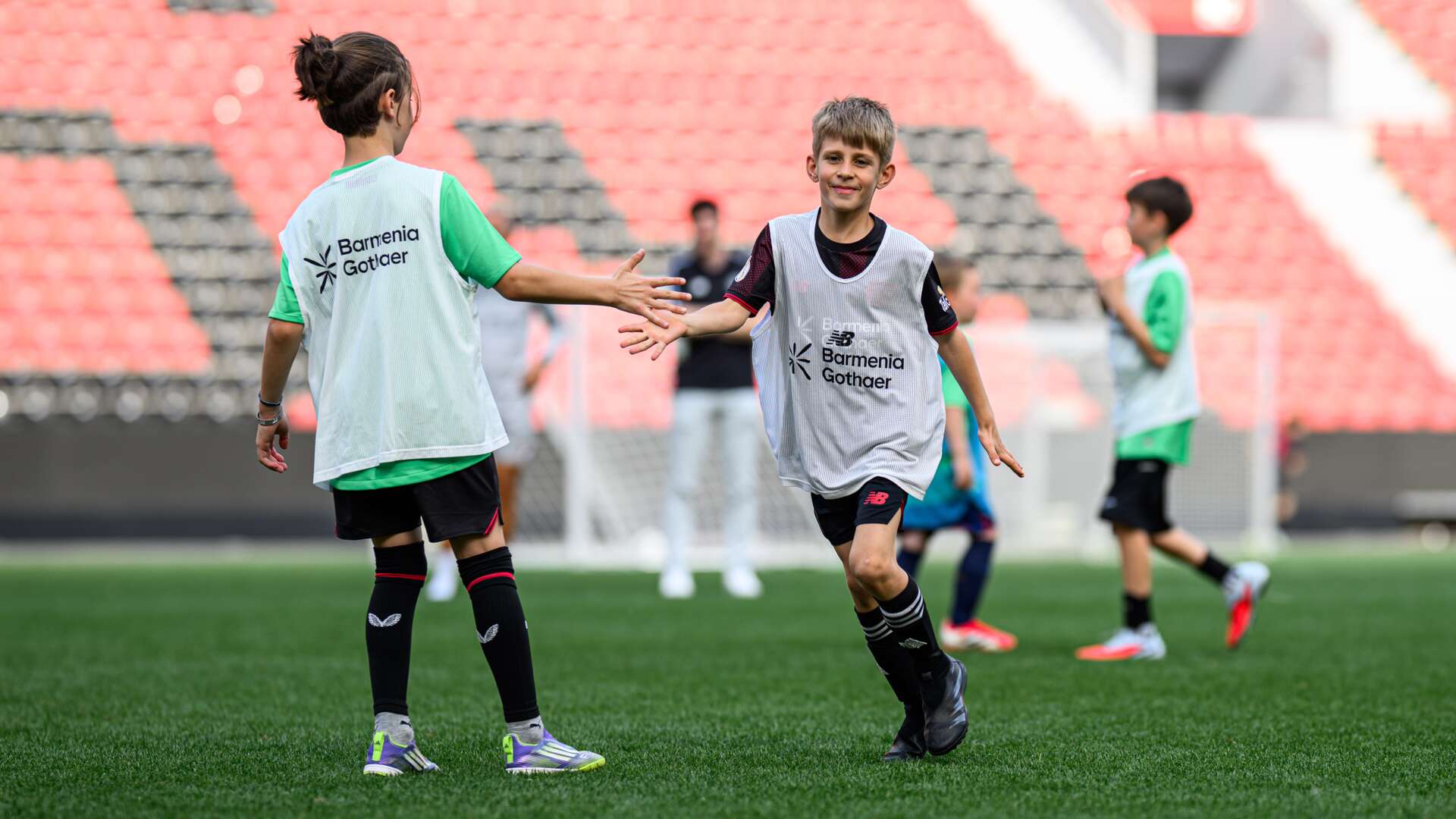 Bayer 04-Fußballschule in der BayArena