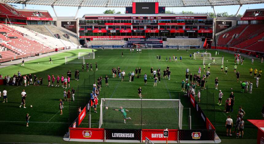Business Cup in der BayArena