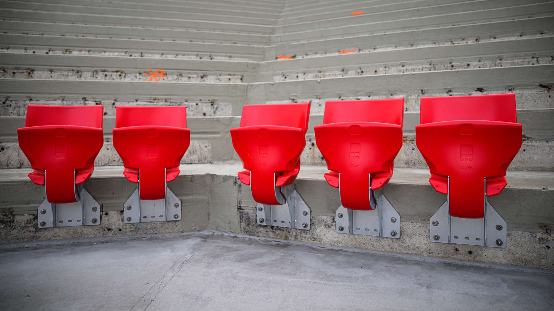Neue Bestuhlung der BayArena