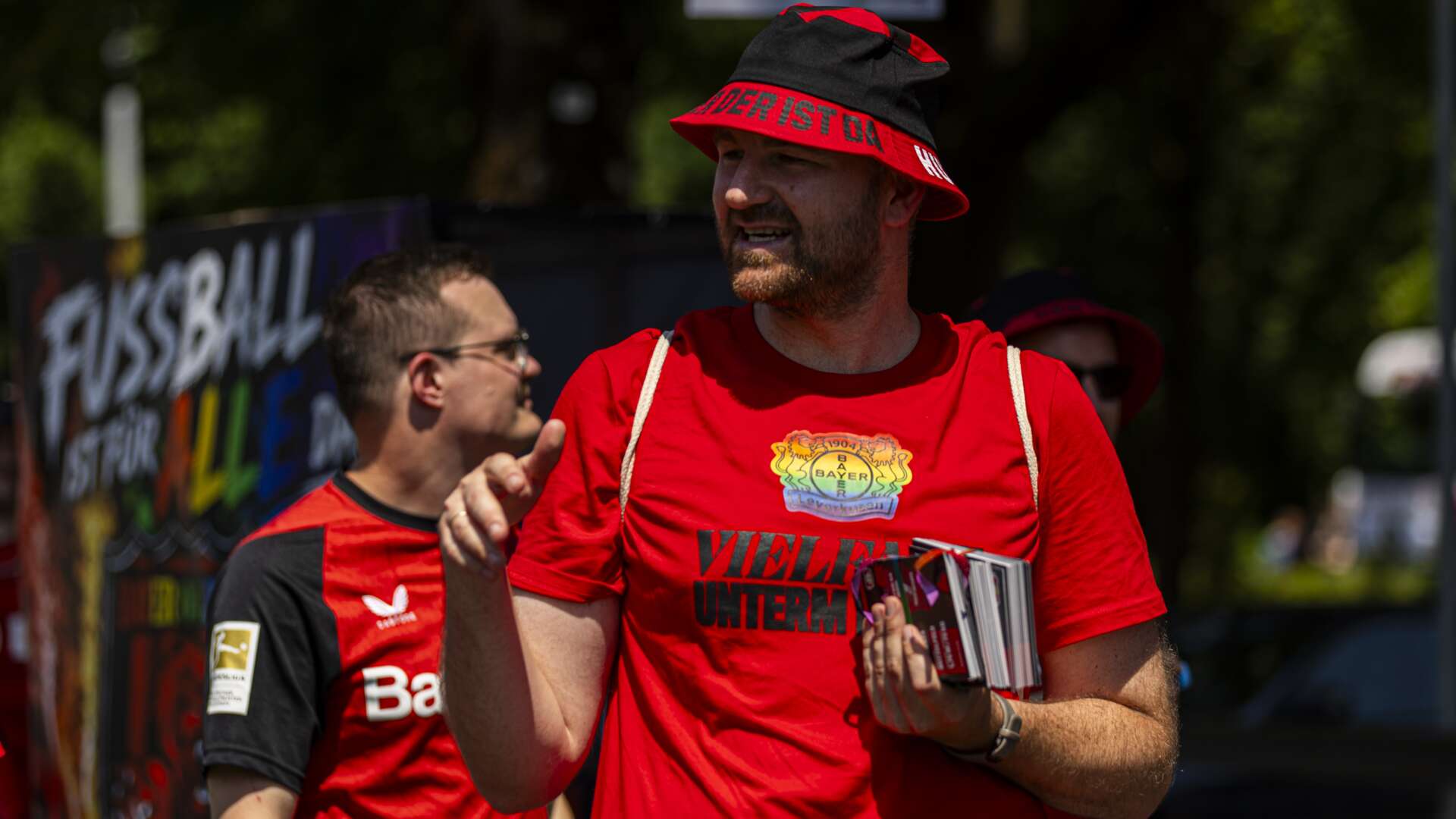 Bayer 04 auf der Pride in Leverkusen
